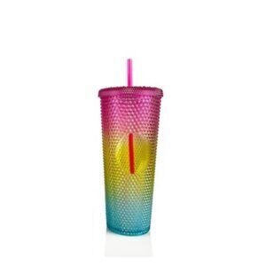 24 ounce studded tumbler - multicolored!
